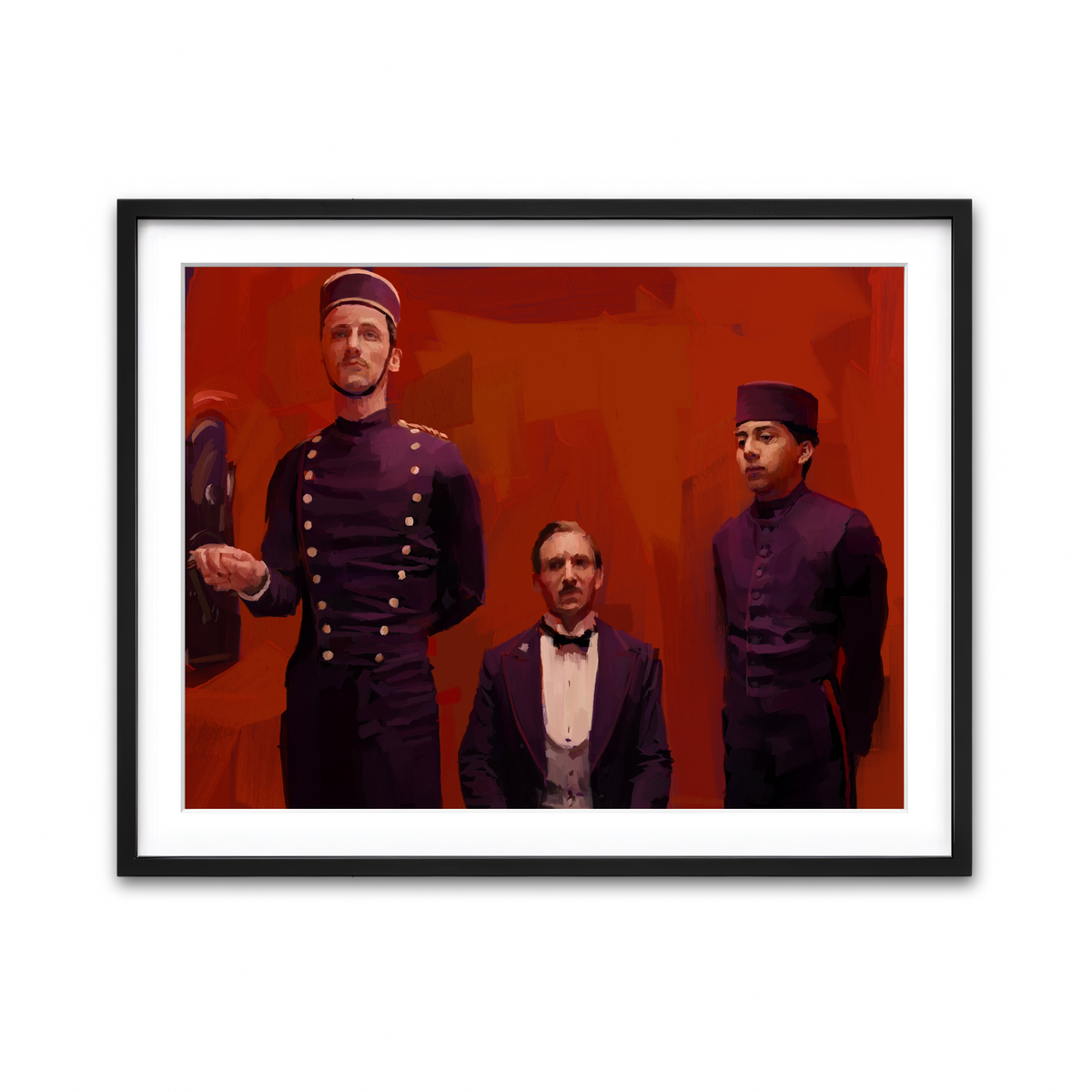 Framed Print 4x3 Black