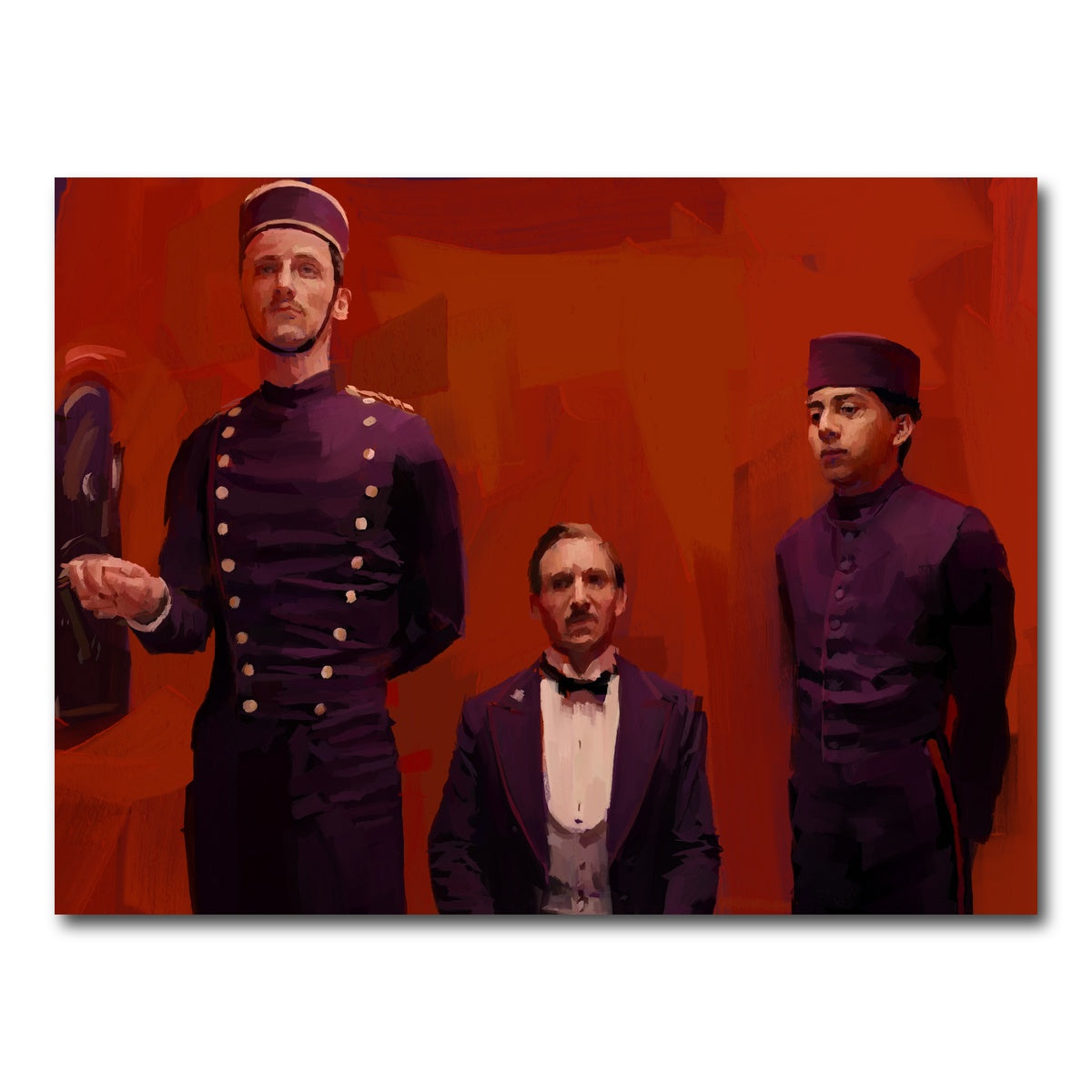 AUTO-MOCKUP WHITE | The Grand Budapest Hotel | 1 Piece | Gallery Wrap Canvas | group=4x3