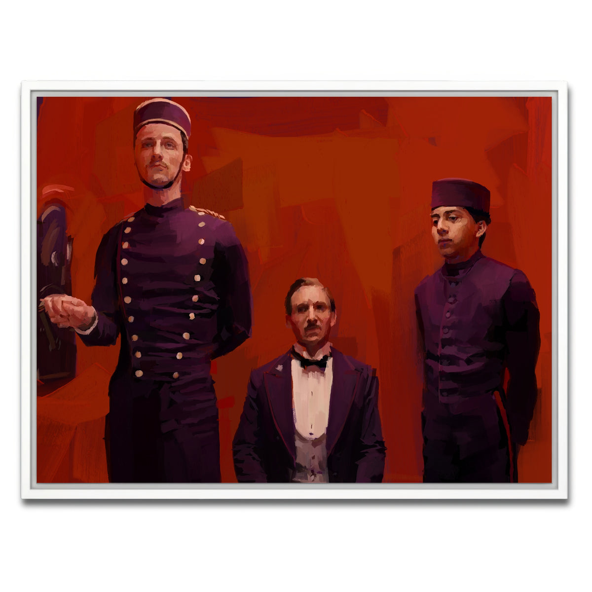 AUTO-MOCKUP WHITE | The Grand Budapest Hotel | 1 Piece | White Framed Canvas | group=4x3