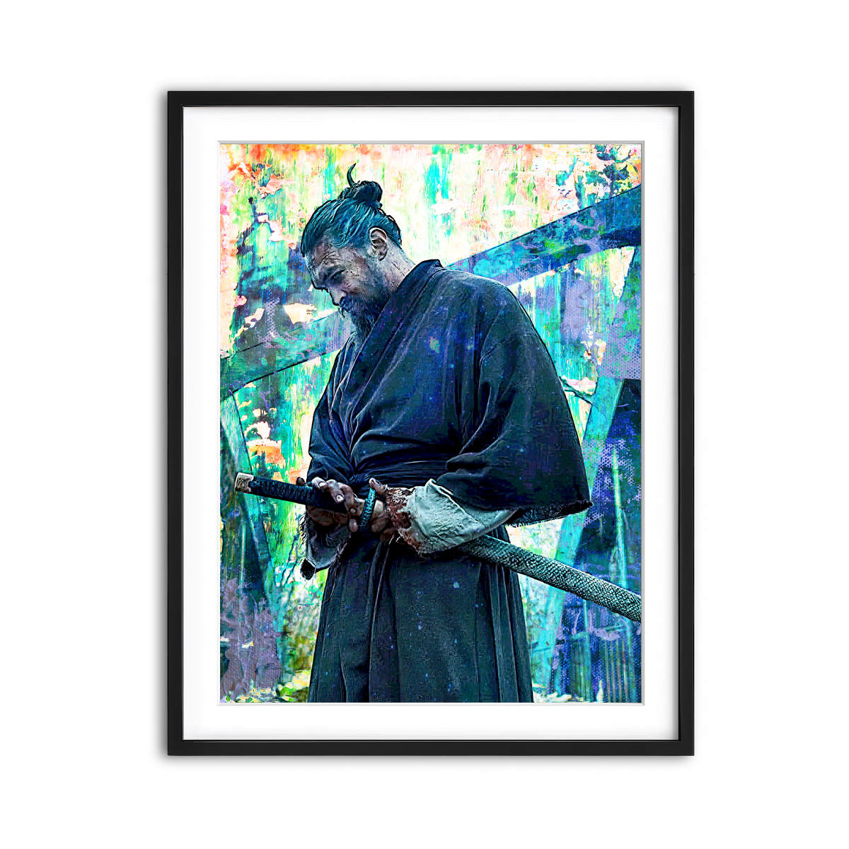 Framed Print 3x4 Black