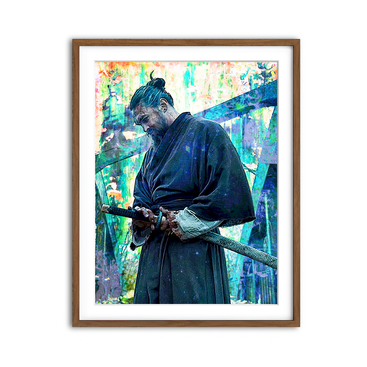 Framed Print 3x4 Walnut