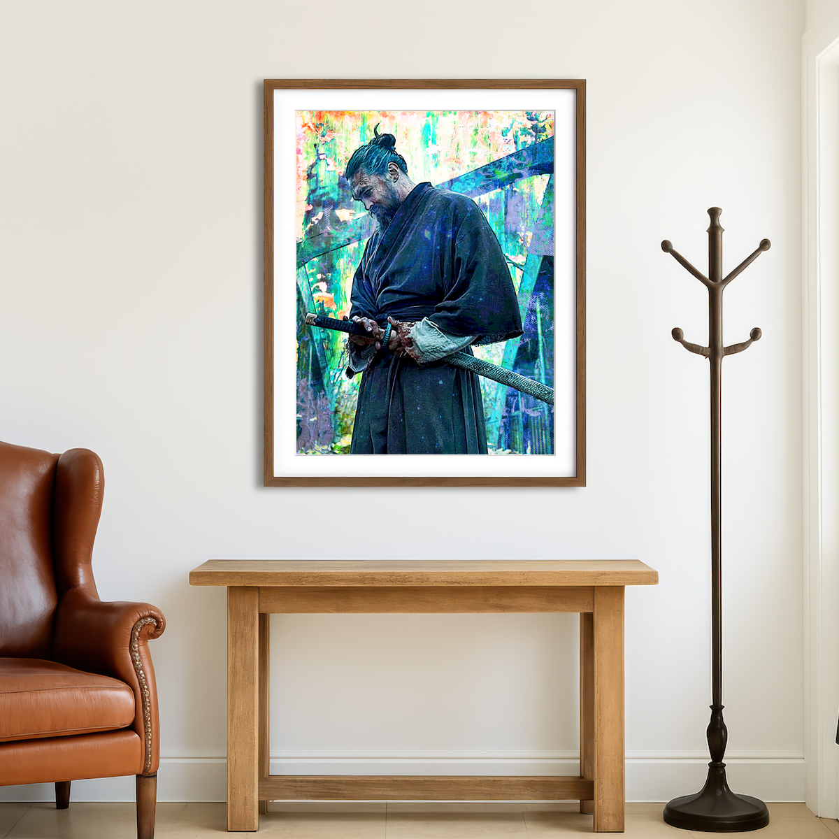 AUTO-MOCKUP ROOM | The Great Baba Voss Wall Art