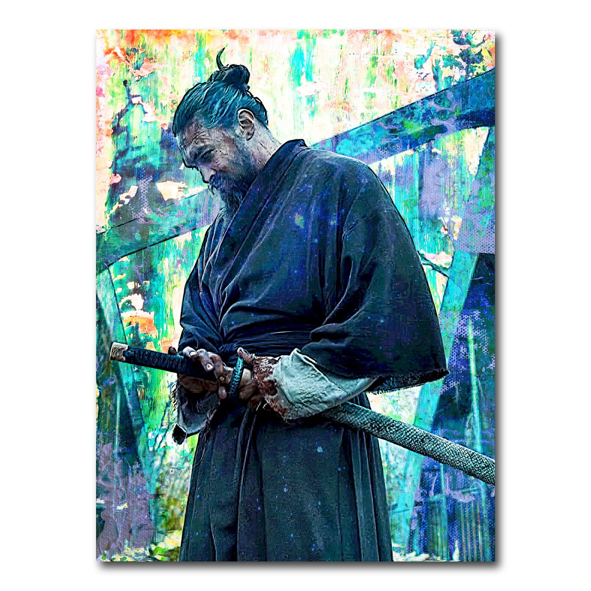 AUTO-MOCKUP WHITE | The Great Baba Voss | 1 Piece | Gallery Wrap Canvas | group=3x4