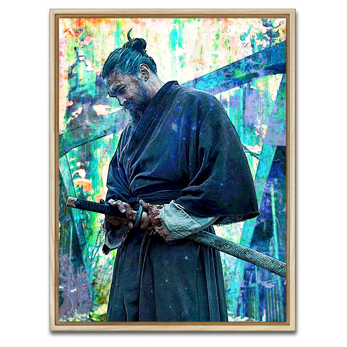 AUTO-MOCKUP WHITE | The Great Baba Voss | 1 Piece | Natural Framed Canvas | group=3x4