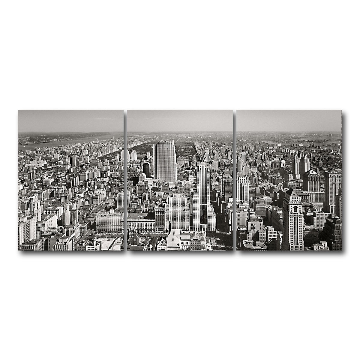 AUTO-MOCKUP WHITE | The Great Depression | 3 Piece | Gallery Wrap Canvas | group=18x24