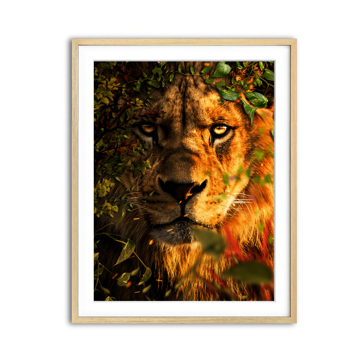 Framed Print 3x4 Natural