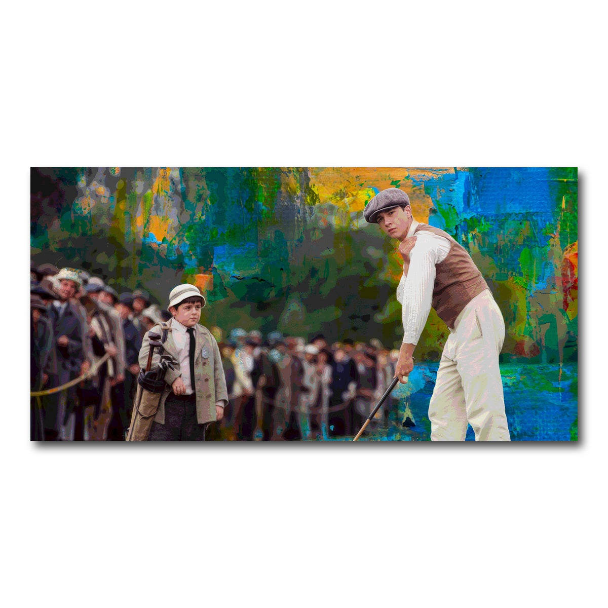 AUTO-MOCKUP WHITE | The Greatest Game - Francis Ouimet | 1 Piece | Gallery Wrap Canvas | group=2x1