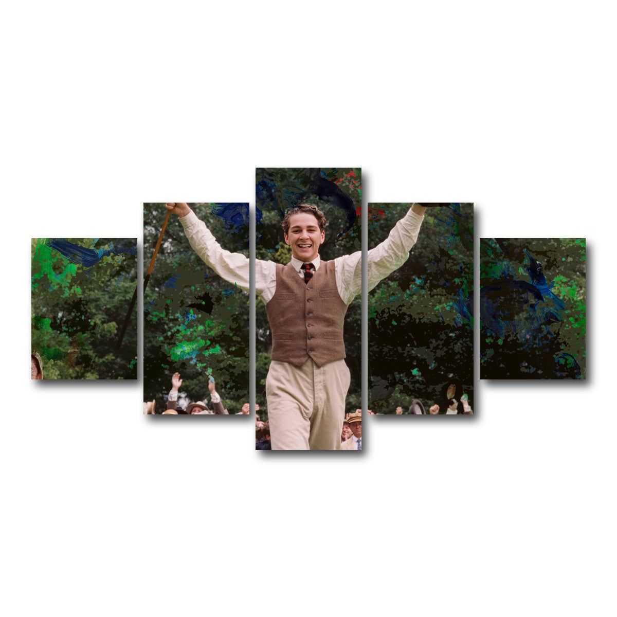 AUTO-MOCKUP WHITE | The Greatest Game Ever Played | 5 Piece | Gallery Wrap Canvas | group=5_short