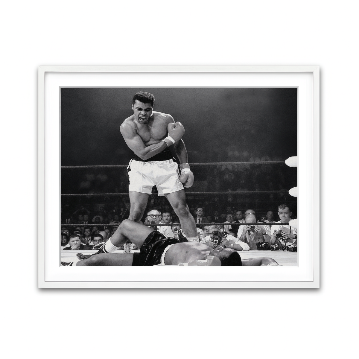 Framed Print 4x3 White