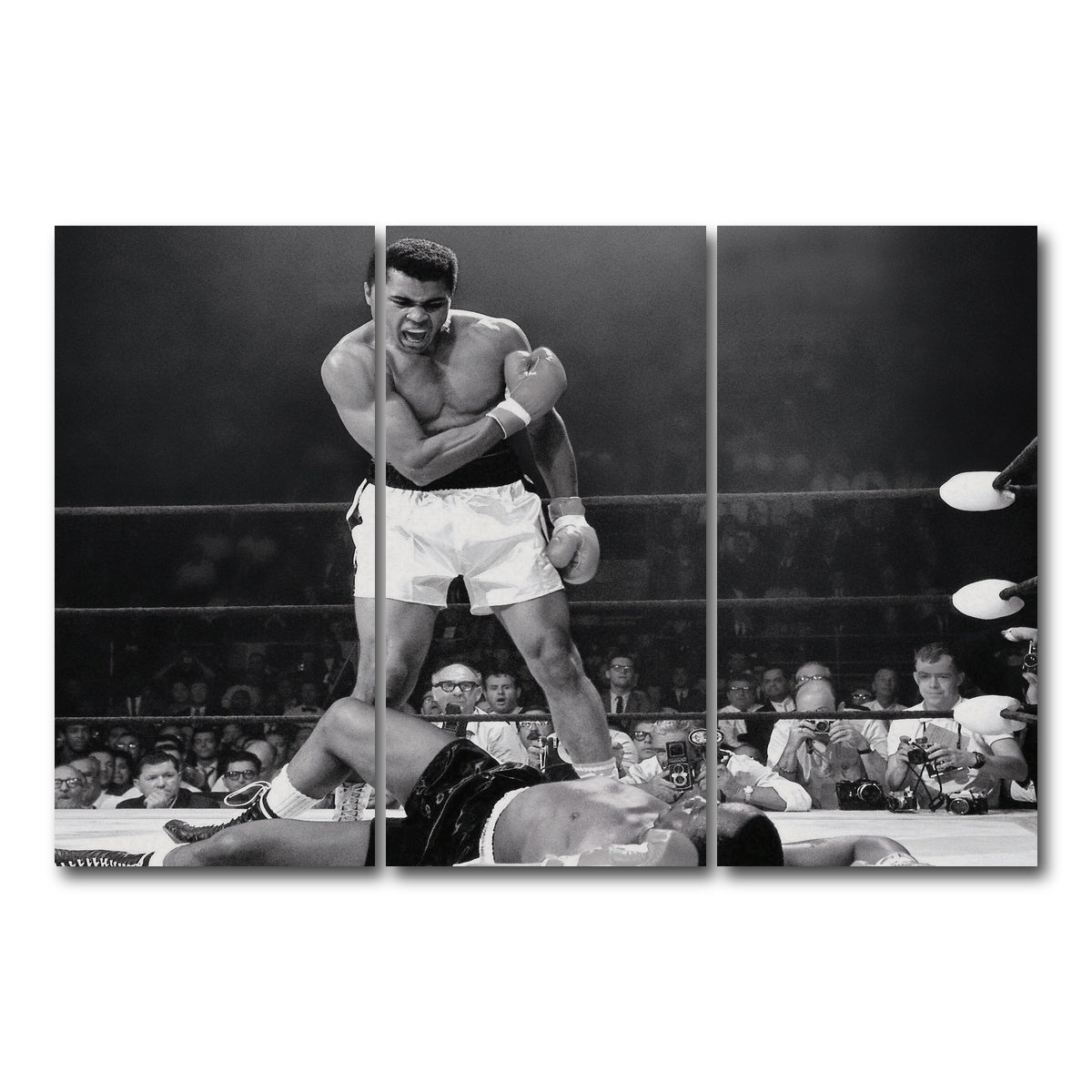 AUTO-MOCKUP WHITE | The Greatest | 3 Piece | Gallery Wrap Canvas | group=12x24