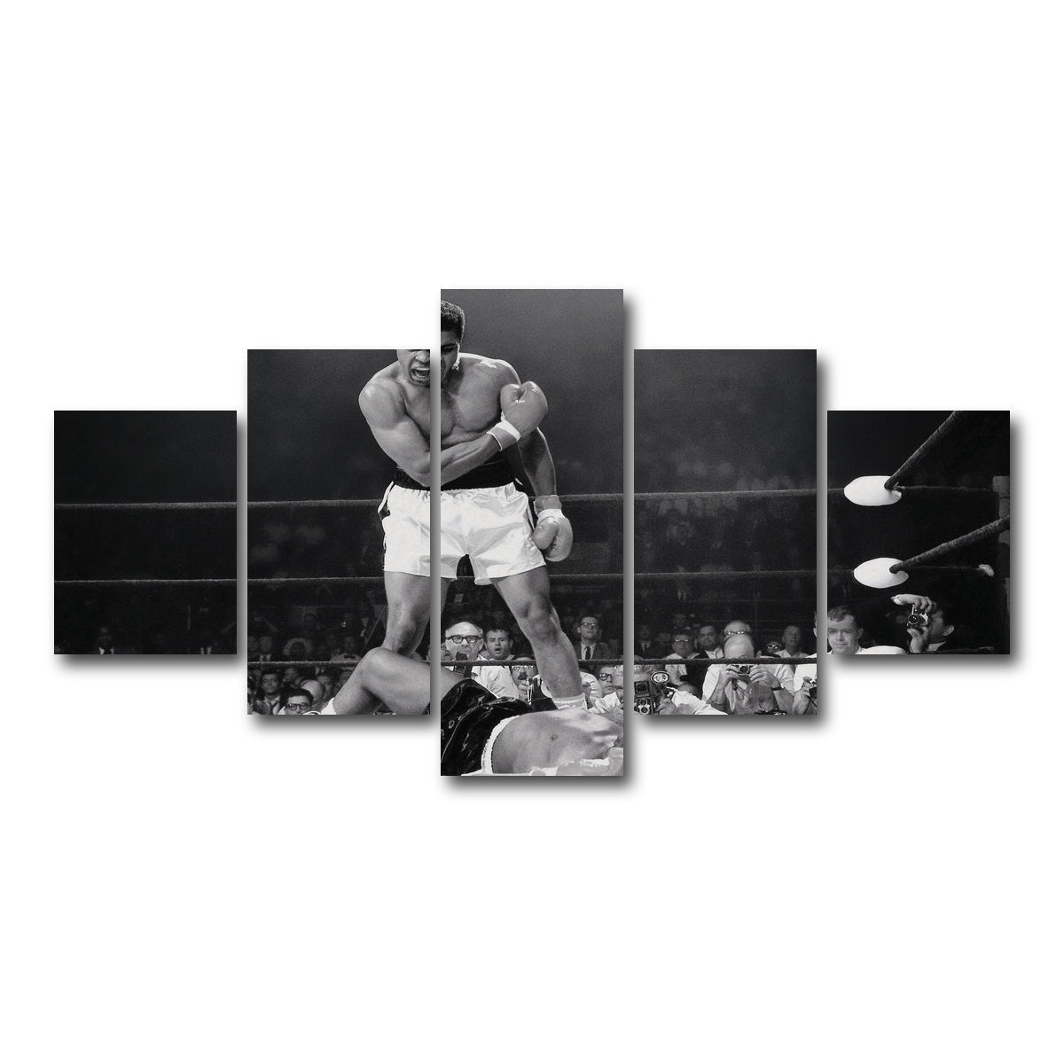 AUTO-MOCKUP WHITE | The Greatest | 5 Piece | Gallery Wrap Canvas | group=5_short