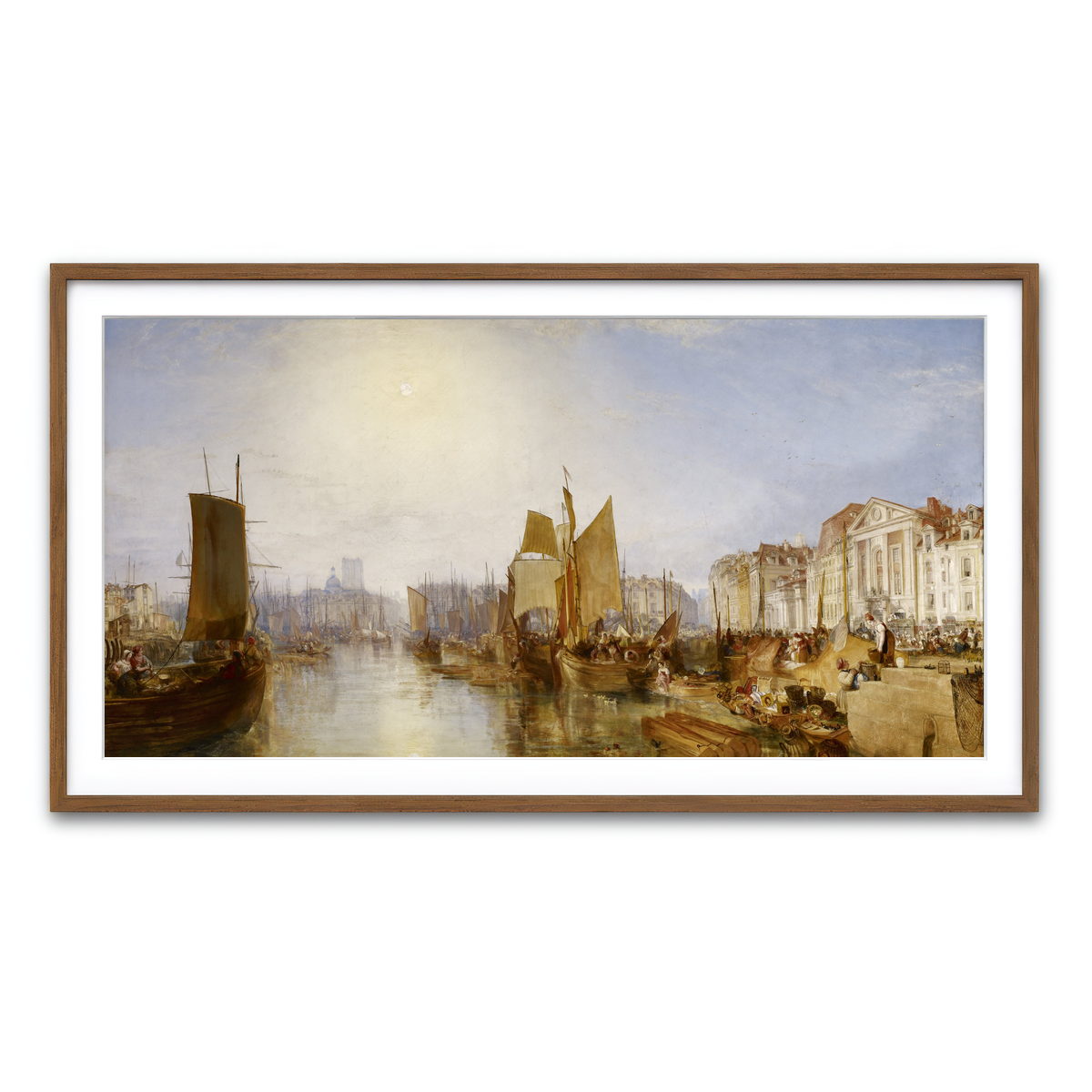 Framed Print 2x1 Walnut