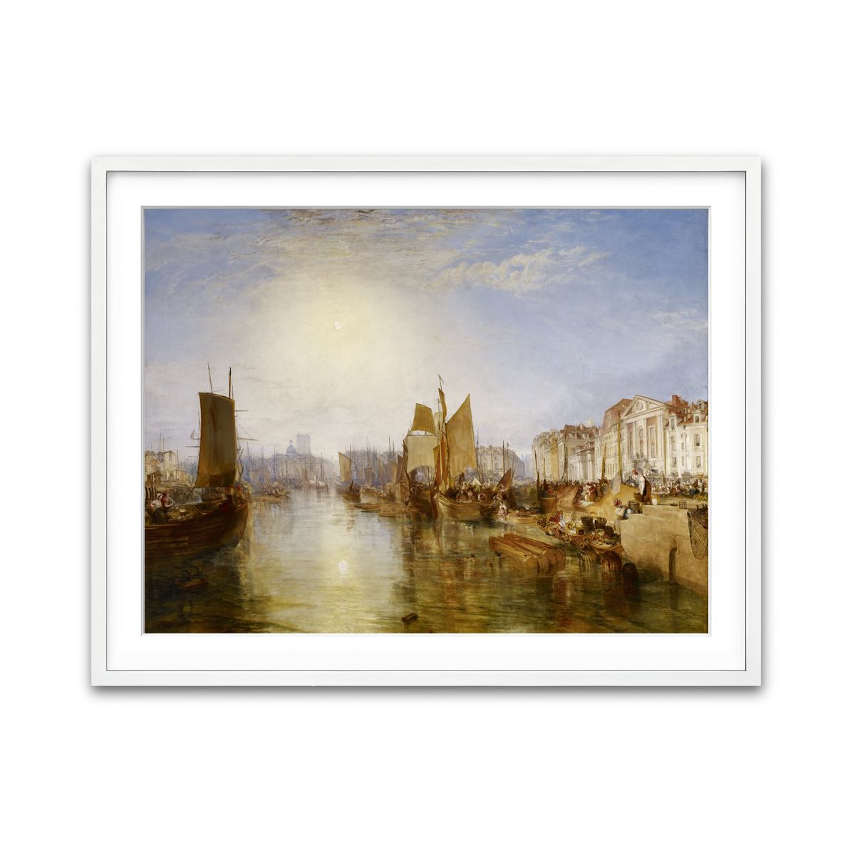 Framed Print 4x3 White