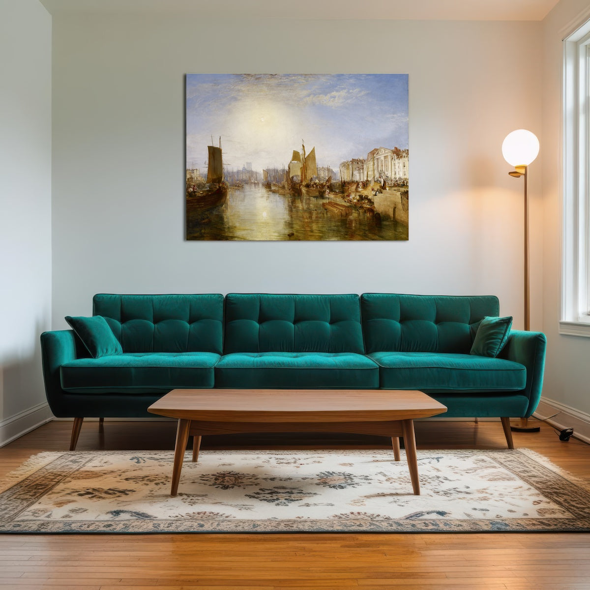 AUTO-MOCKUP ROOM | The Harbor of Dieppe