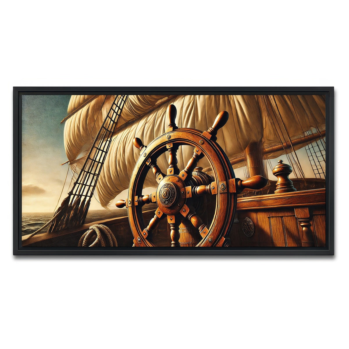 AUTO-MOCKUP WHITE | The Helm | 1 Piece | Black Framed Canvas | group=2x1