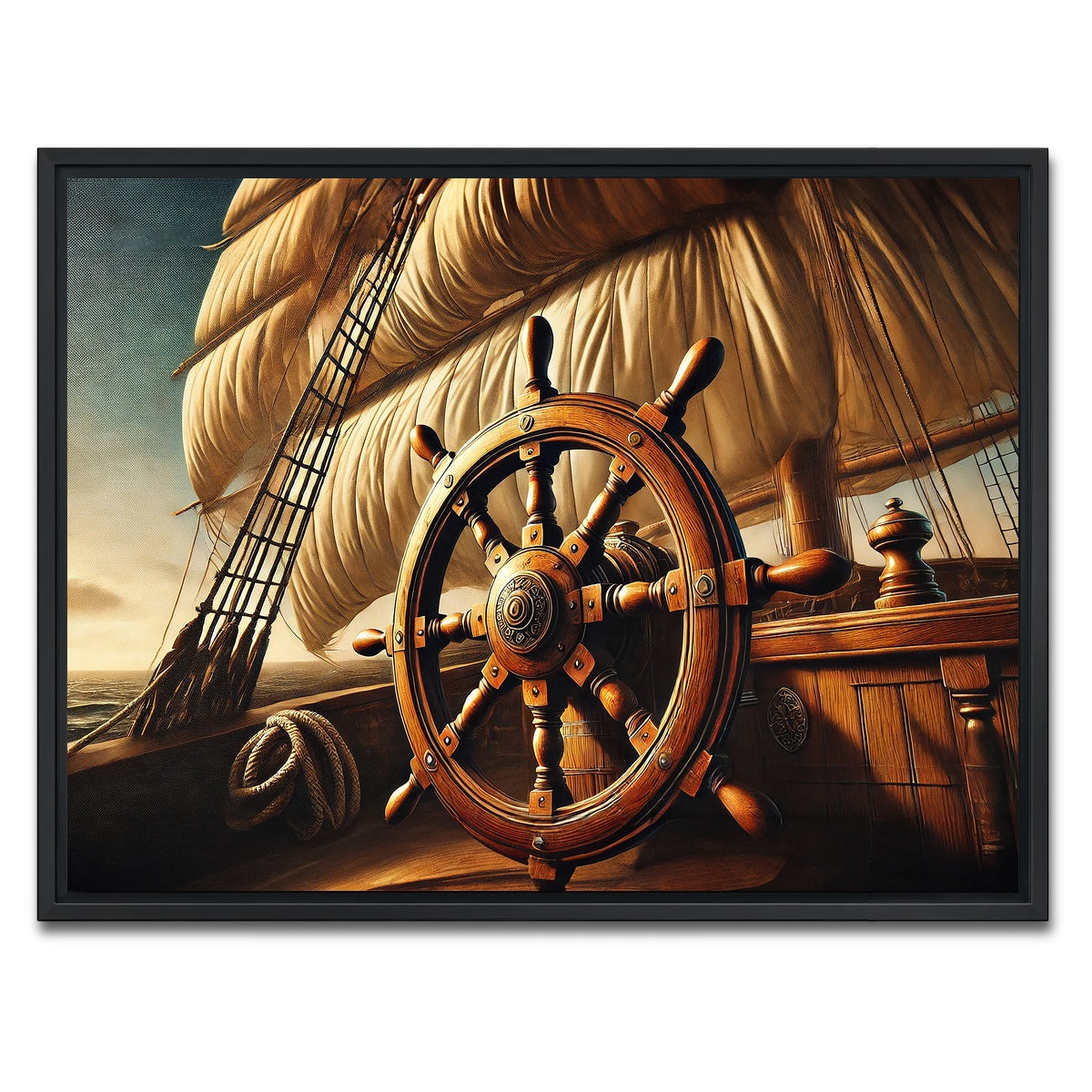 AUTO-MOCKUP WHITE | The Helm | 1 Piece | Black Framed Canvas | group=4x3