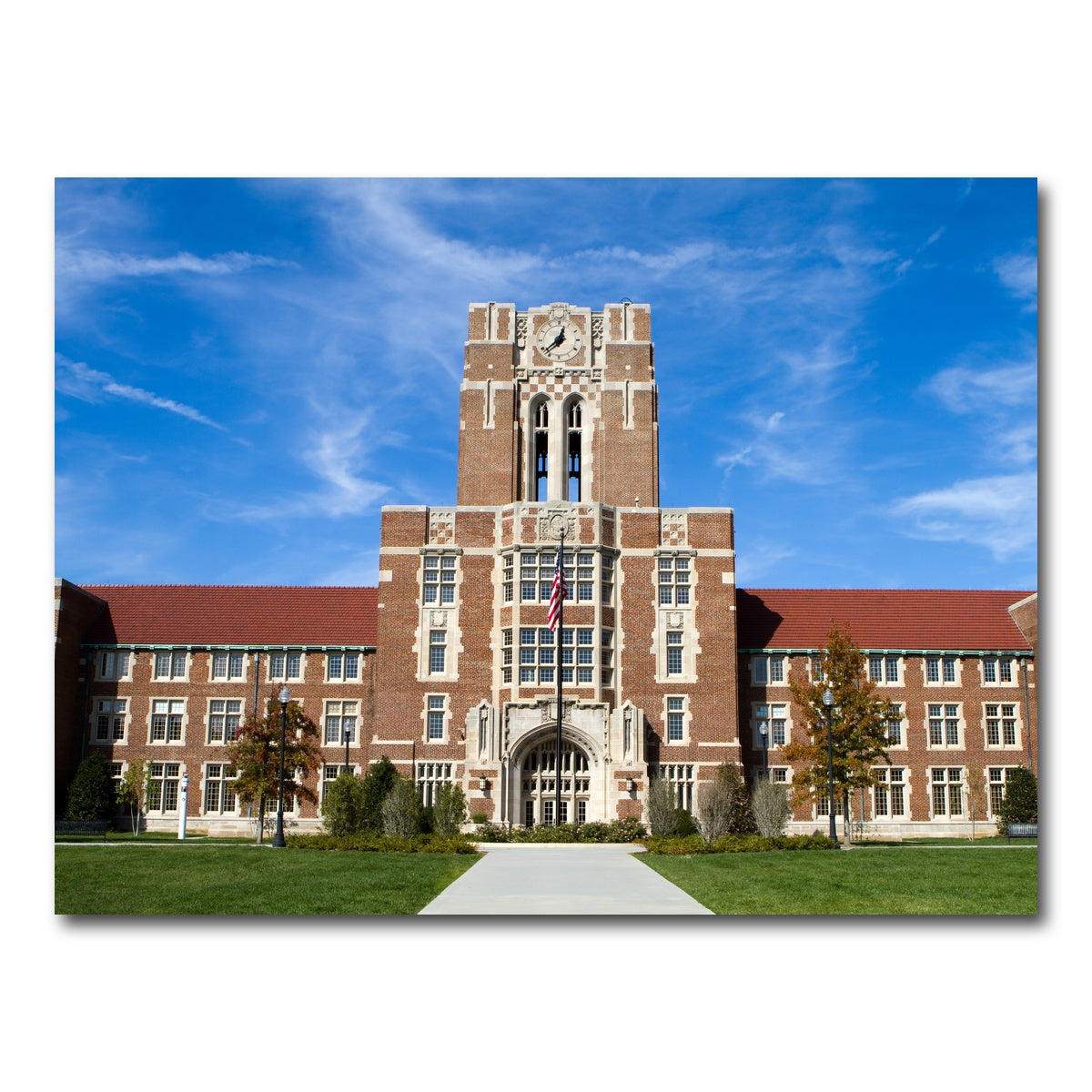 AUTO-MOCKUP WHITE | The Hill at the University of Tennessee | 1 Piece | Gallery Wrap Canvas | group=4x3