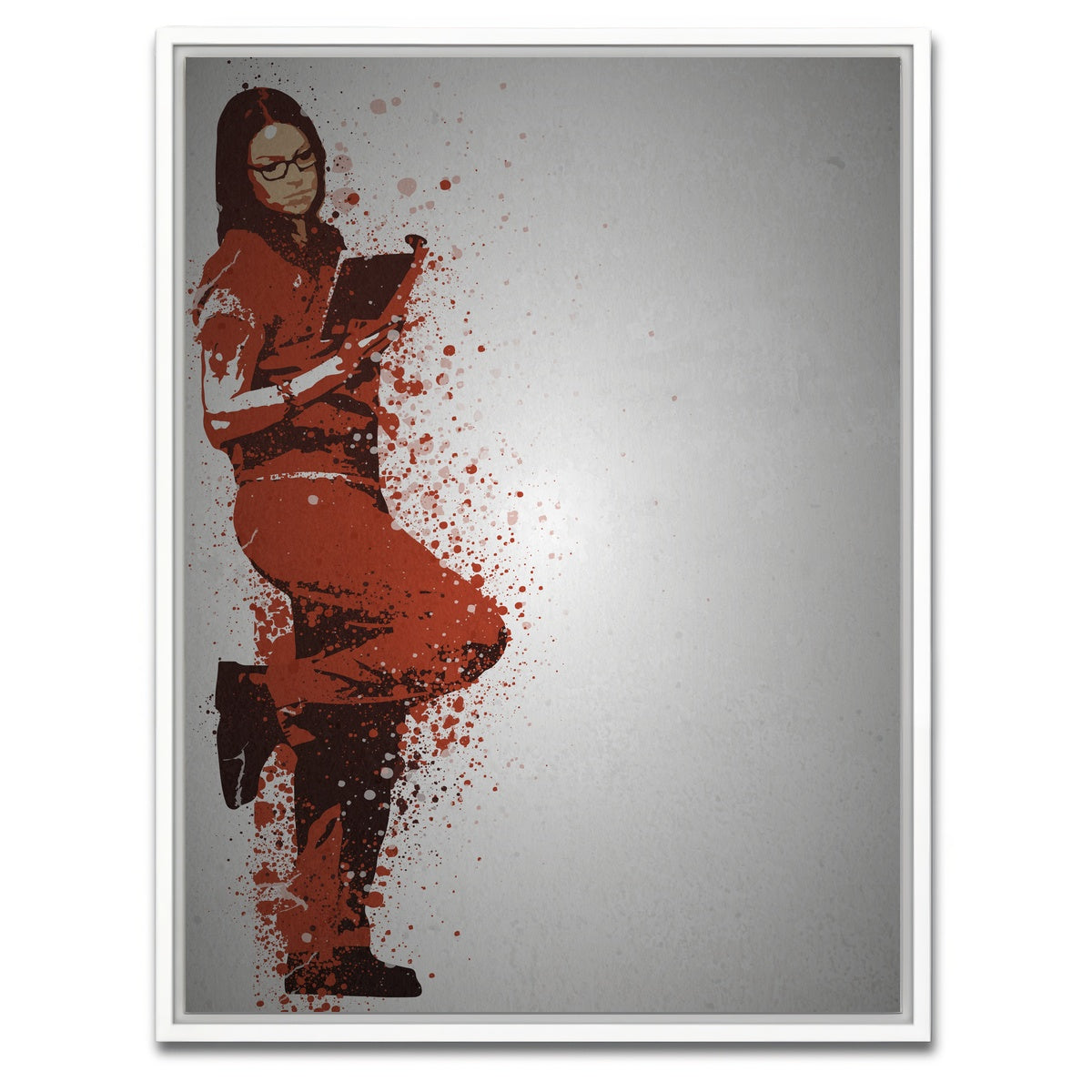 AUTO-MOCKUP WHITE | The Hot One | 1 Piece | White Framed Canvas | group=3x4