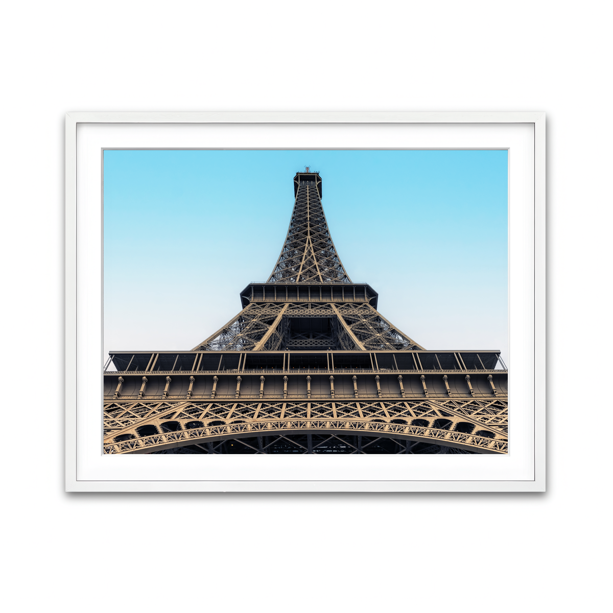 Framed Print 4x3 White