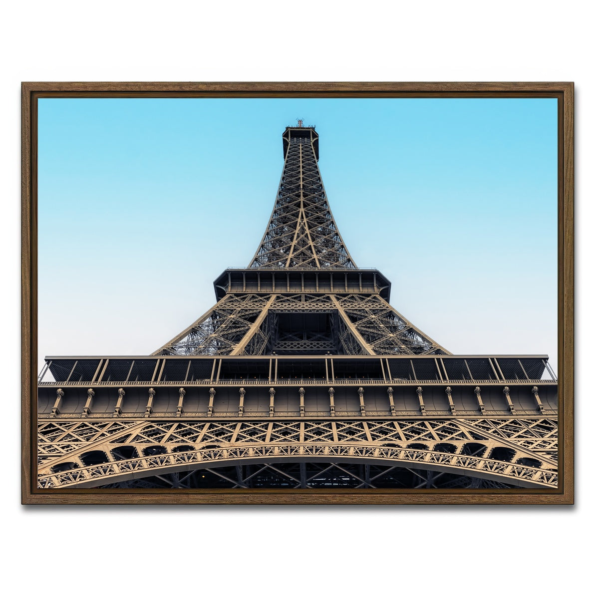 AUTO-MOCKUP WHITE | The Iron Lady | 1 Piece | Walnut Framed Canvas | group=4x3