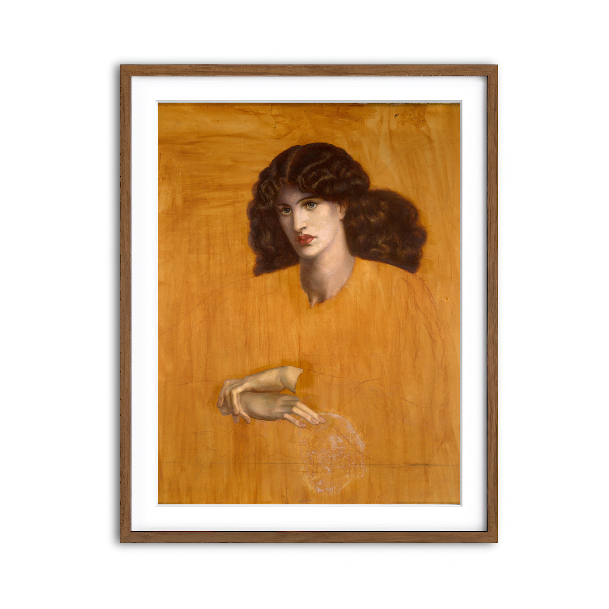 Framed Print 3x4 Walnut