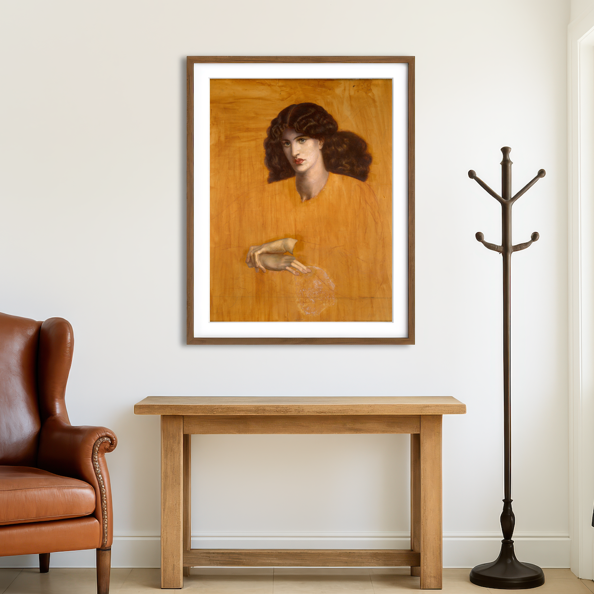 AUTO-MOCKUP ROOM | The Lady of Pity Wall Art