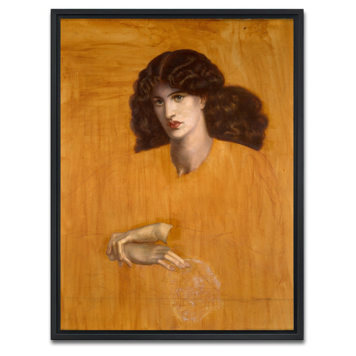 AUTO-MOCKUP WHITE | The Lady of Pity | 1 Piece | Black Framed Canvas | group=3x4