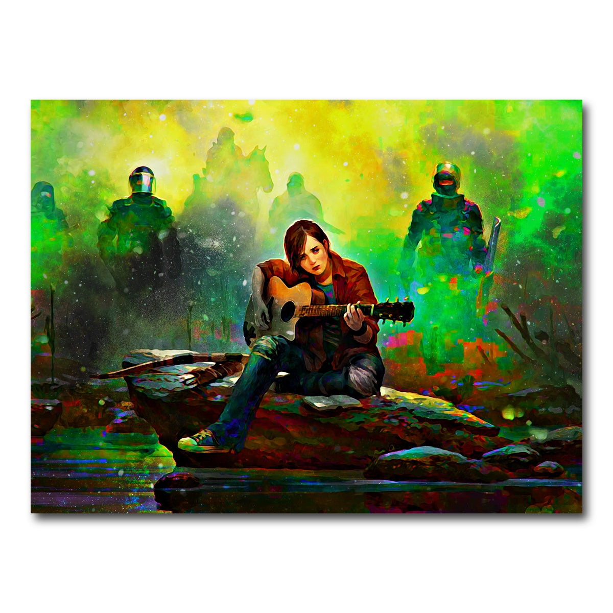 AUTO-MOCKUP WHITE | The Last Of Us | 1 Piece | Gallery Wrap Canvas | group=4x3