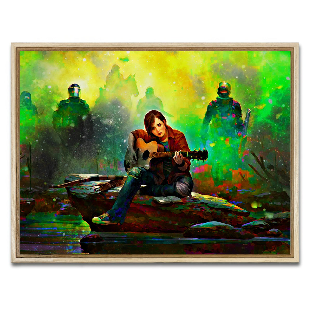AUTO-MOCKUP WHITE | The Last Of Us | 1 Piece | Natural Framed Canvas | group=4x3