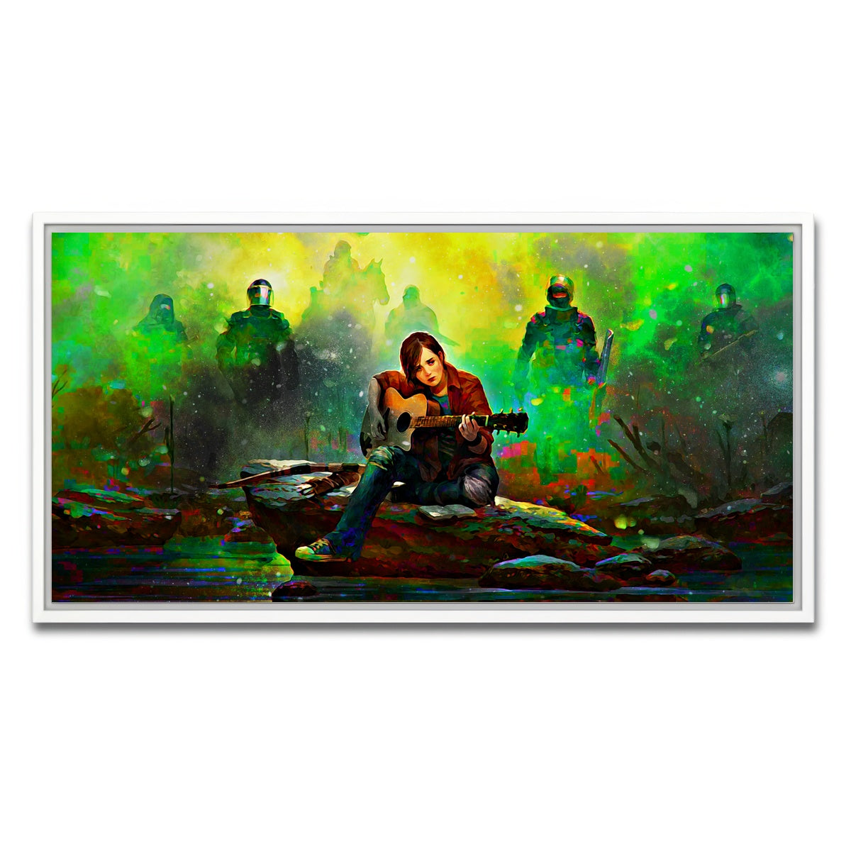 AUTO-MOCKUP WHITE | The Last Of Us | 1 Piece | White Framed Canvas | group=2x1