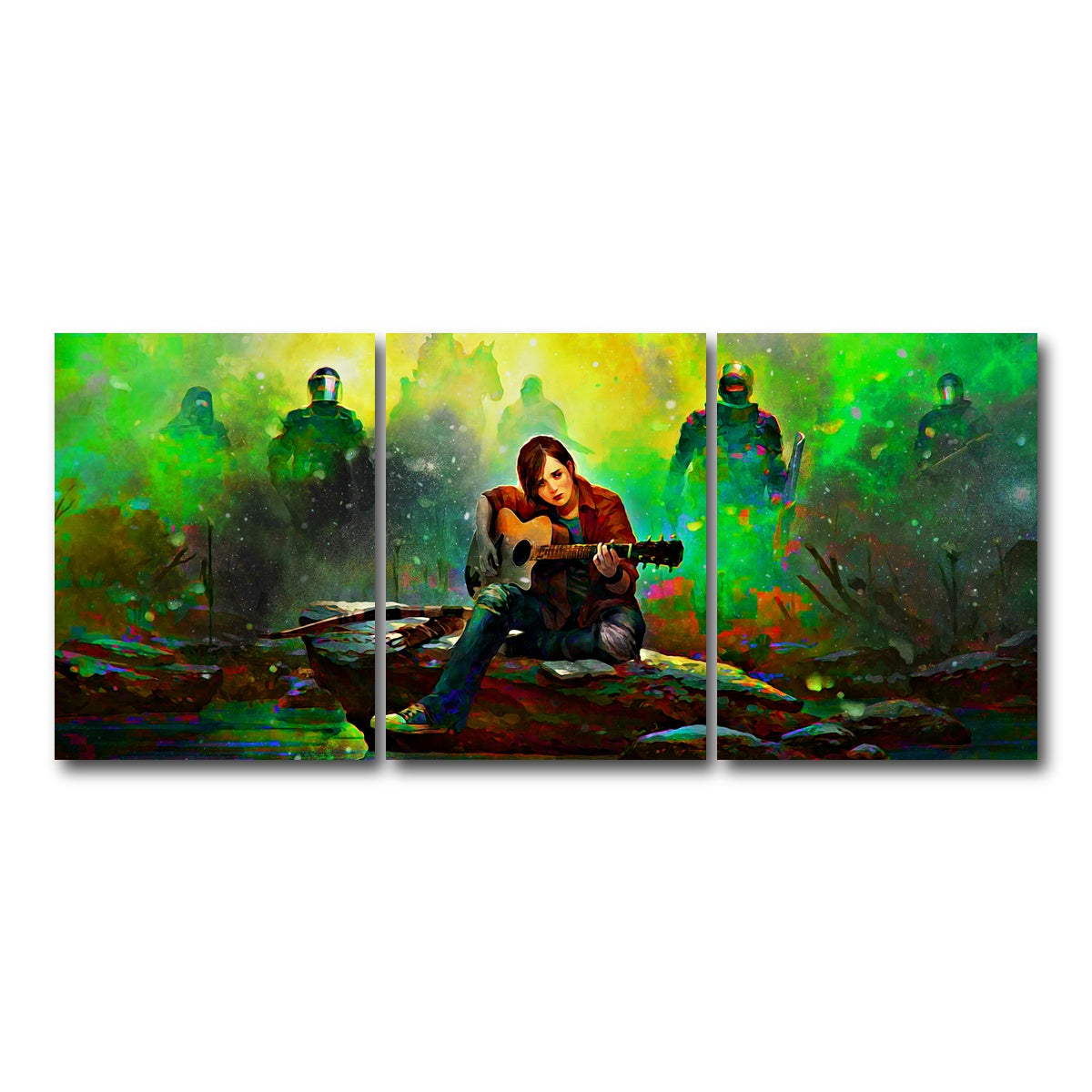 AUTO-MOCKUP WHITE | The Last Of Us | 3 Piece | Gallery Wrap Canvas | group=18x24