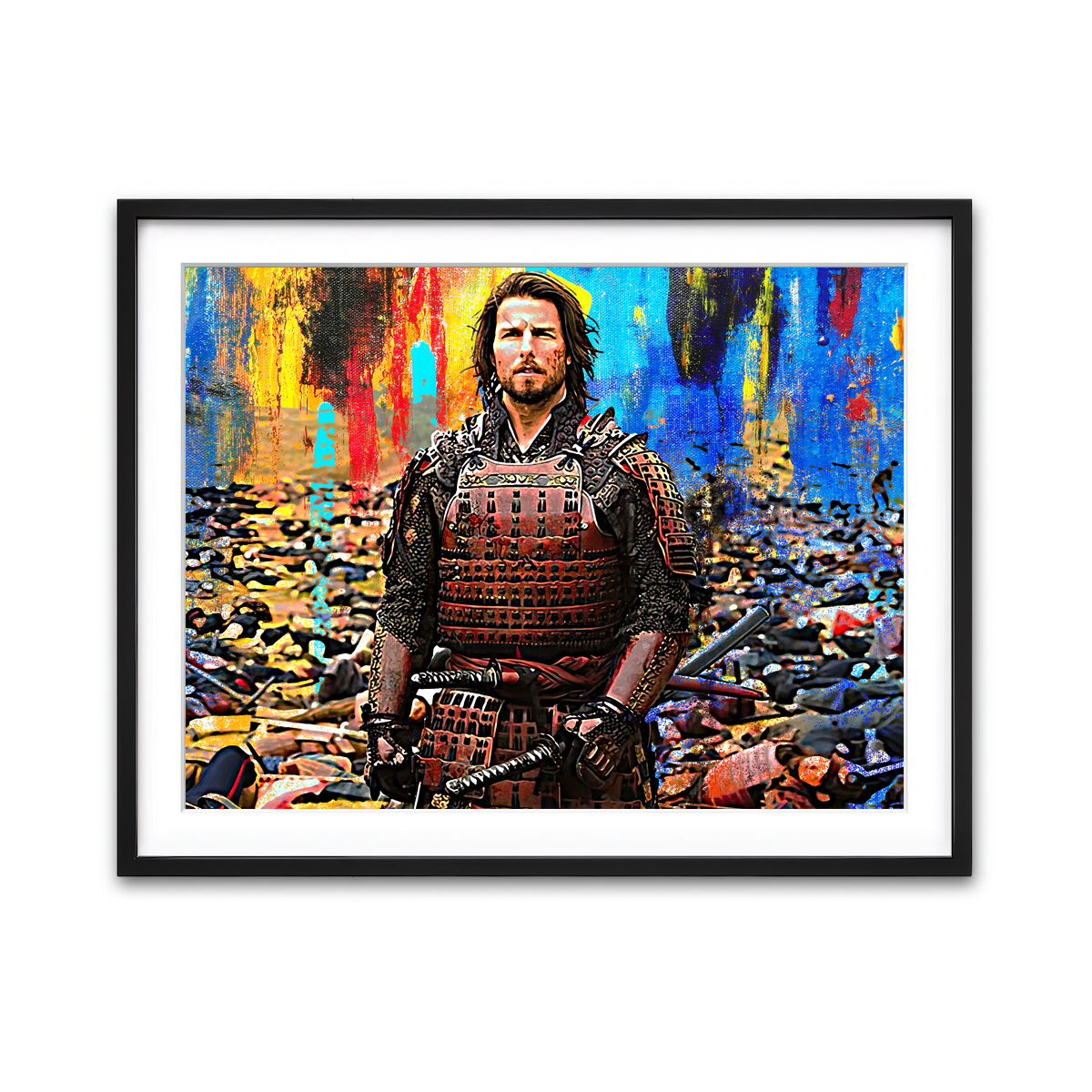 Framed Print 4x3 Black