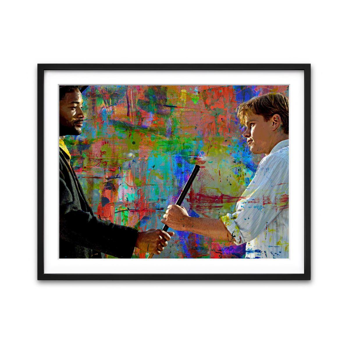 Framed Print 4x3 Black