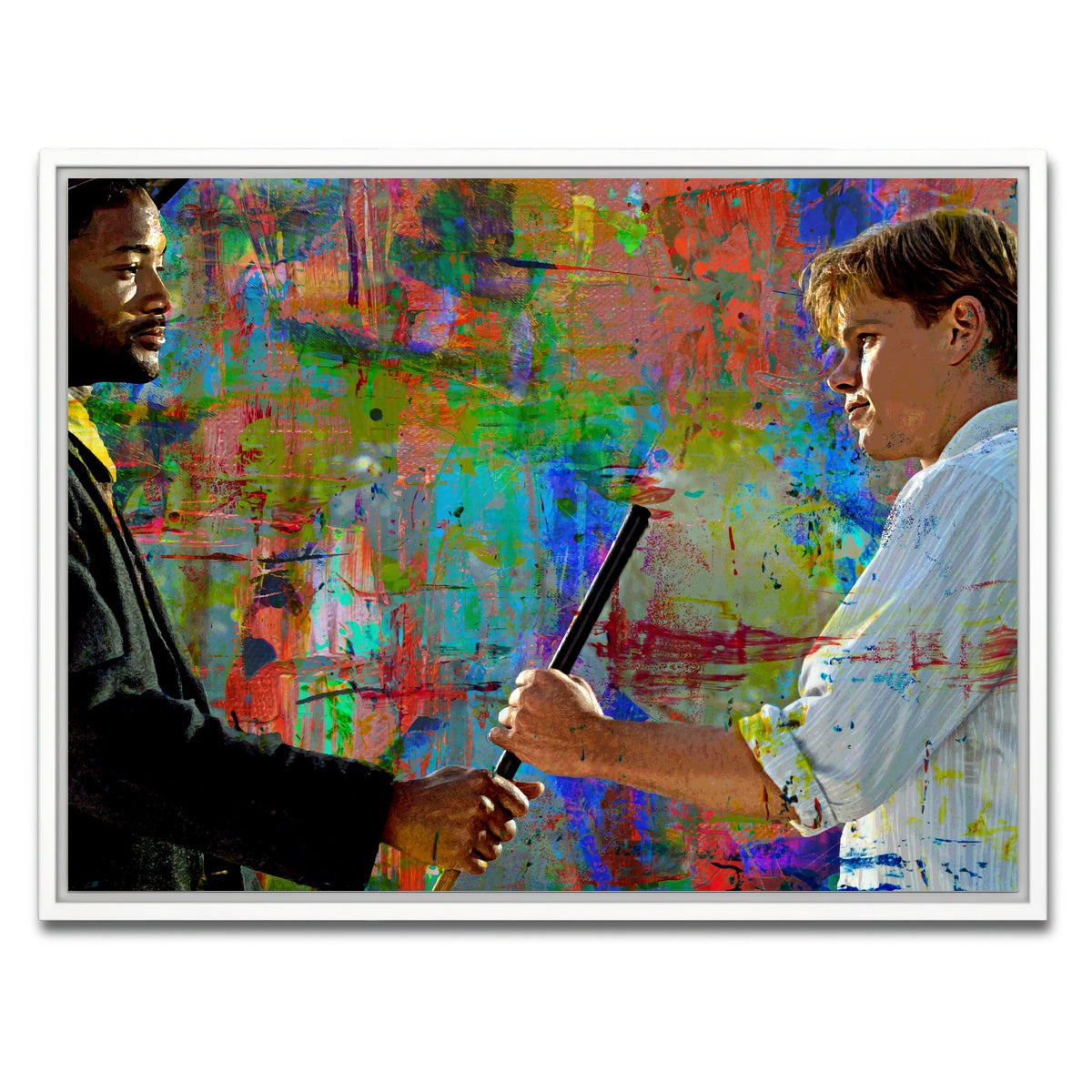 AUTO-MOCKUP WHITE | The Legend of Bagger Vance | 1 Piece | White Framed Canvas | group=4x3