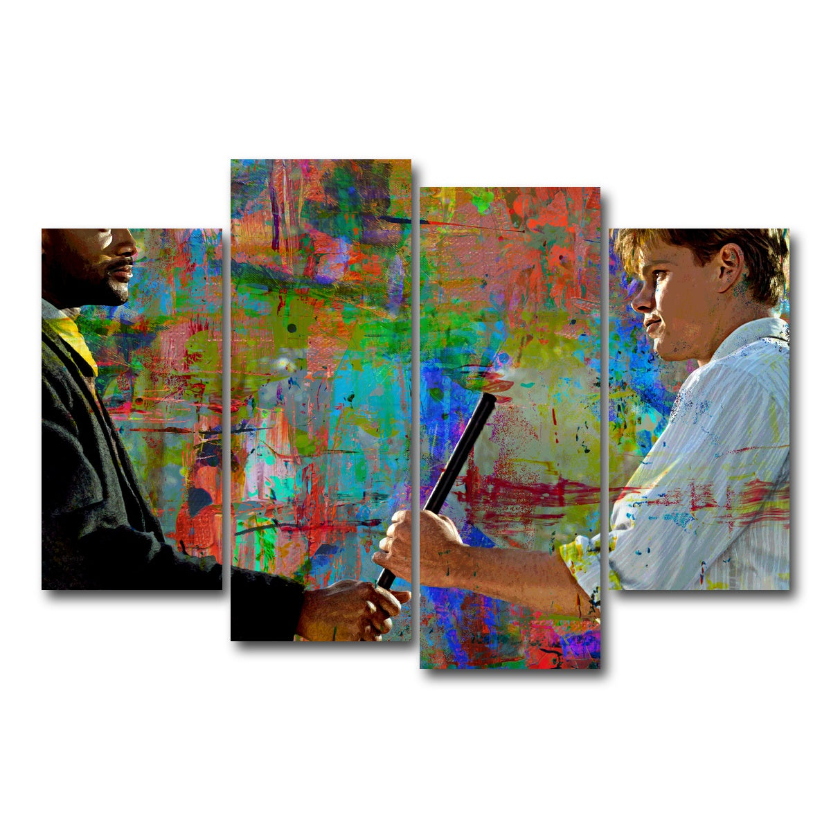 AUTO-MOCKUP WHITE | The Legend of Bagger Vance | 4 Piece | Gallery Wrap Canvas | group=4_short