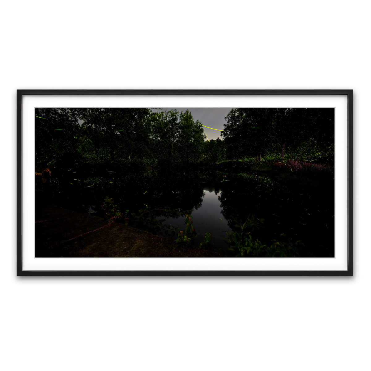 Framed Print 2x1 Black