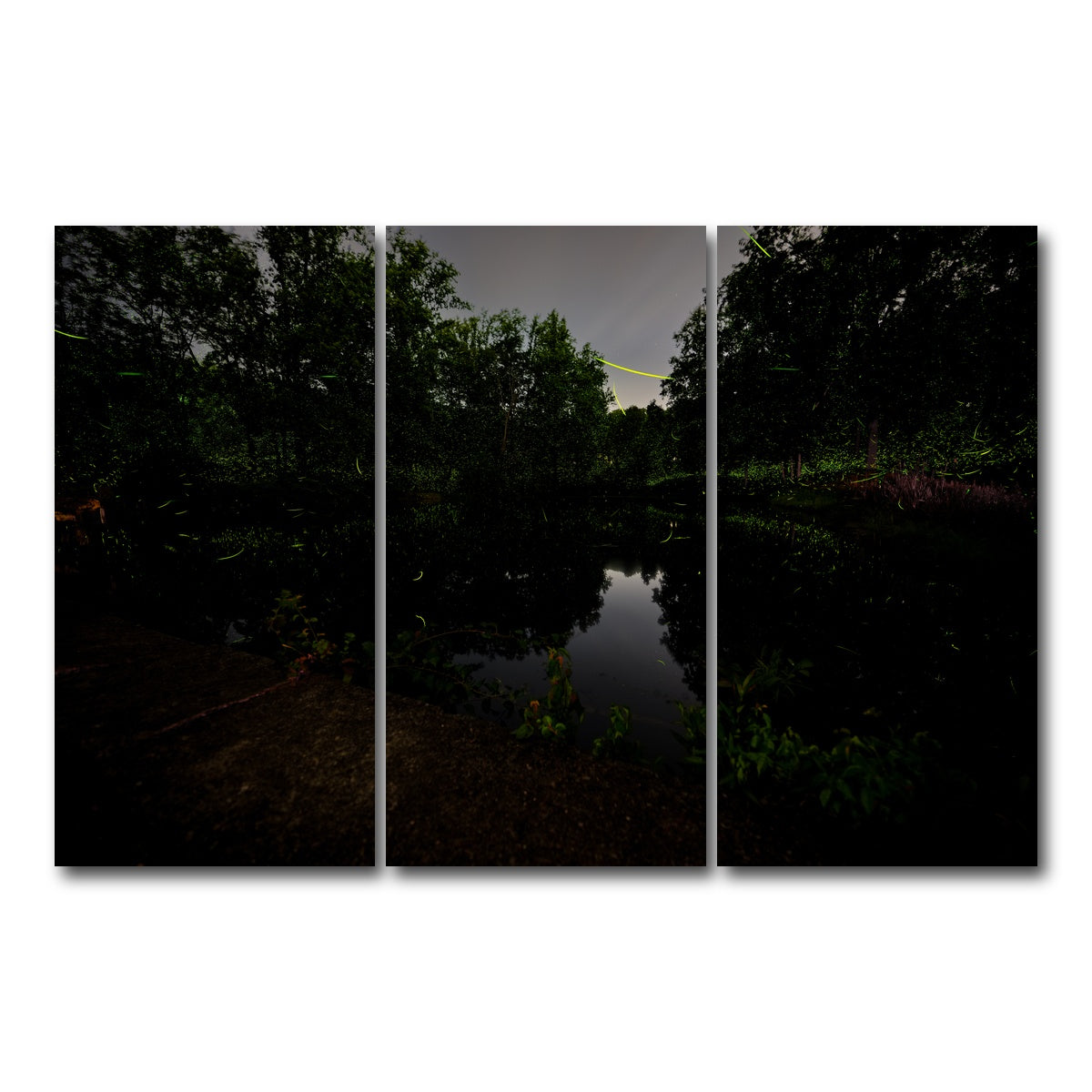 AUTO-MOCKUP WHITE | The Light Remembered | 3 Piece | Gallery Wrap Canvas | group=12x24