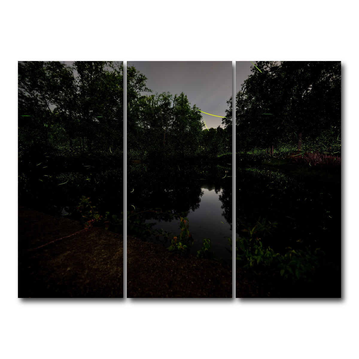 AUTO-MOCKUP WHITE | The Light Remembered | 3 Piece | Gallery Wrap Canvas | group=8x18