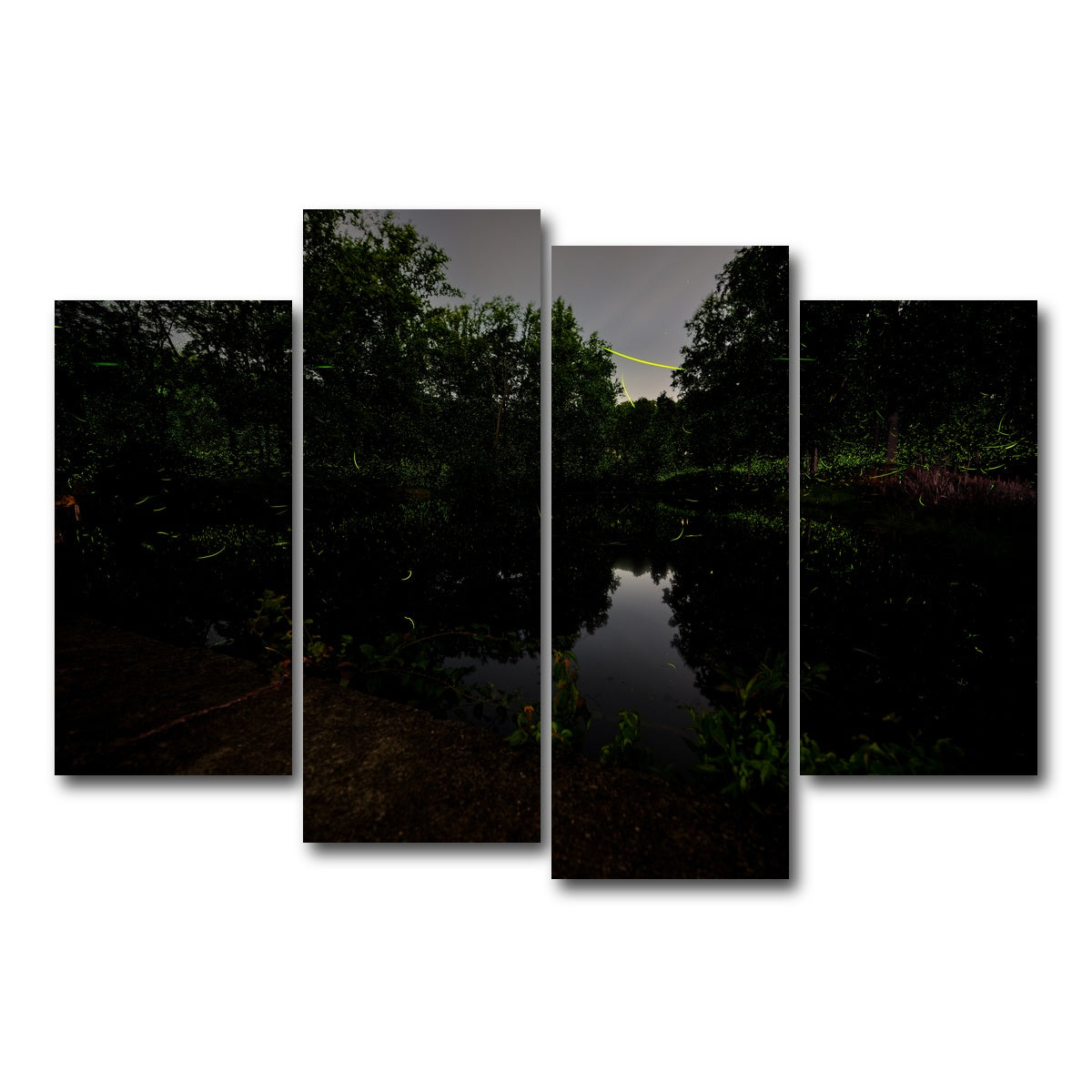 AUTO-MOCKUP WHITE | The Light Remembered | 4 Piece | Gallery Wrap Canvas | group=4_short