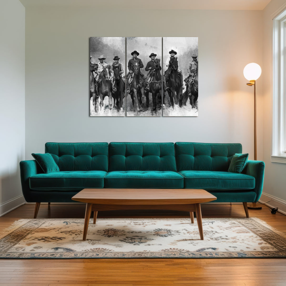 AUTO-MOCKUP ROOM | The Magnificent Seven Horses