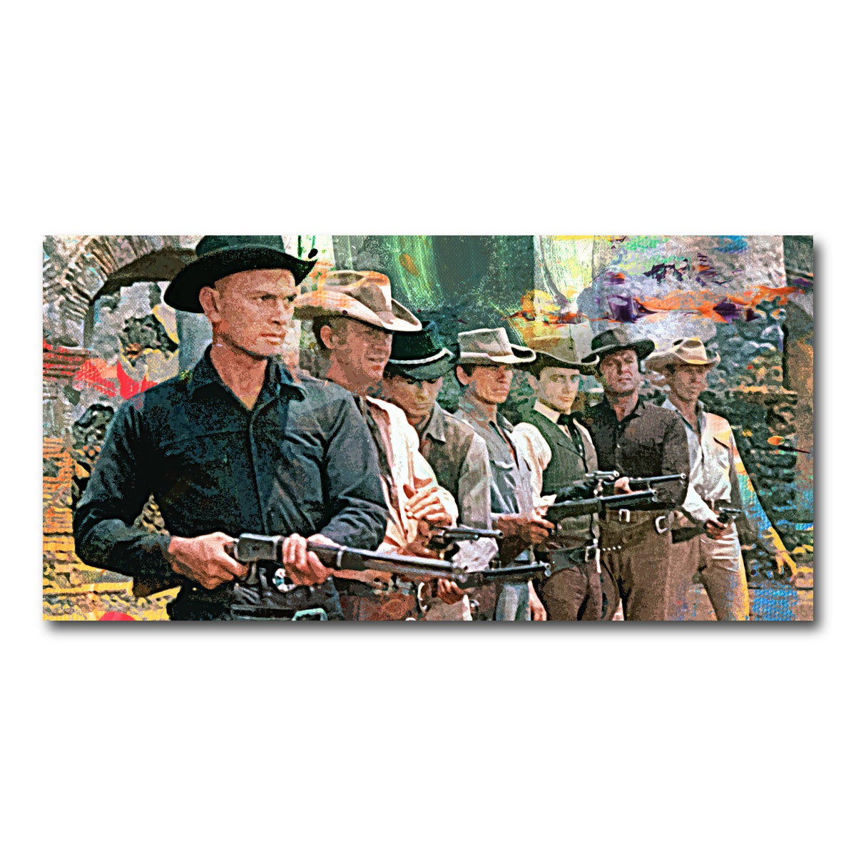 AUTO-MOCKUP WHITE | The Magnificent Seven | 1 Piece | Gallery Wrap Canvas | group=2x1