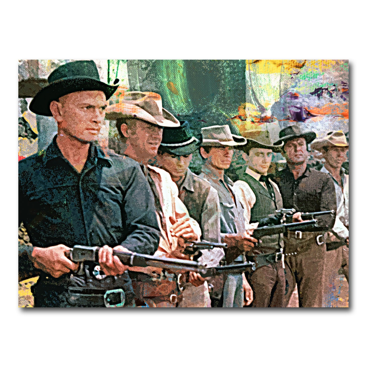 AUTO-MOCKUP WHITE | The Magnificent Seven | 1 Piece | Gallery Wrap Canvas | group=4x3