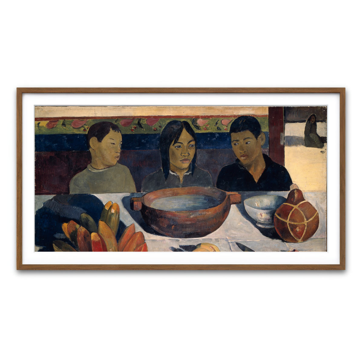 Framed Print 2x1 Walnut