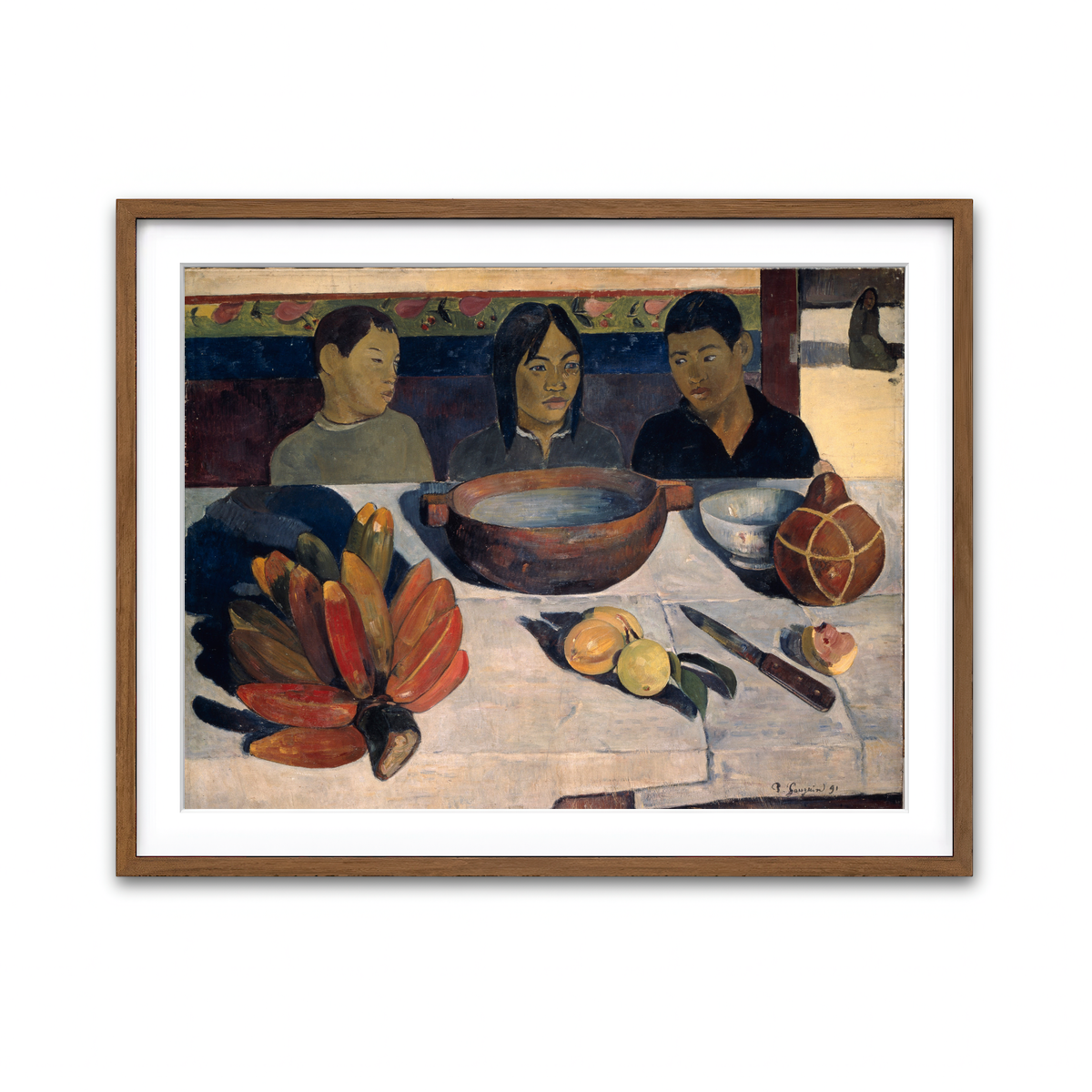 Framed Print 4x3 Walnut