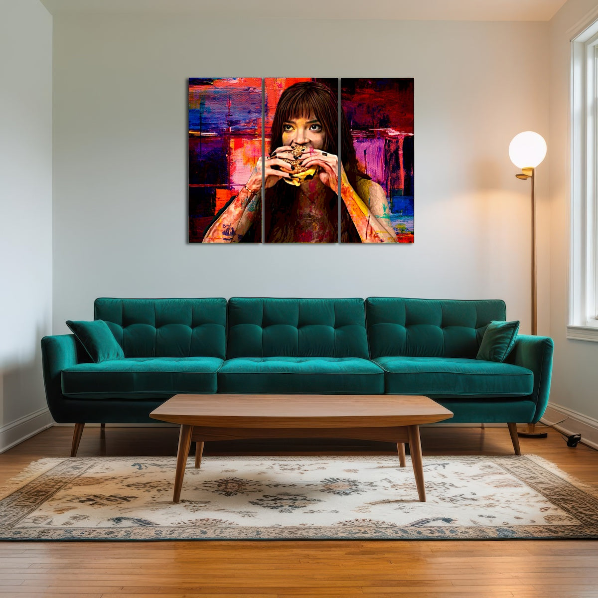 AUTO-MOCKUP ROOM | The Menu Cheeseburger