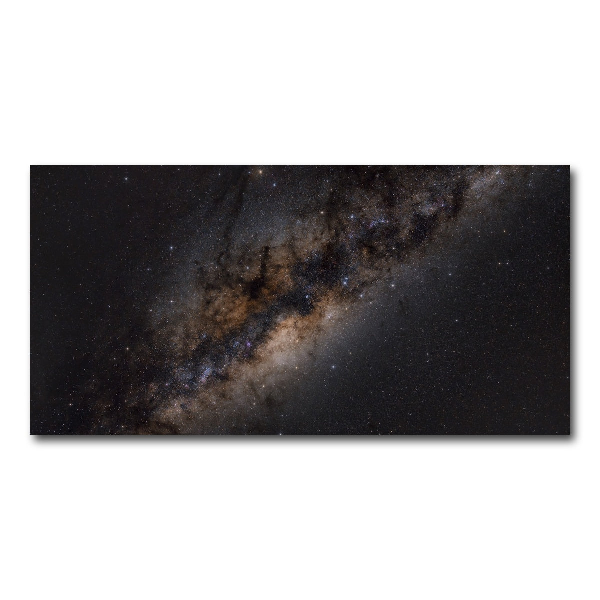 AUTO-MOCKUP WHITE | The Milky Way - our home | 1 Piece | Gallery Wrap Canvas | group=2x1