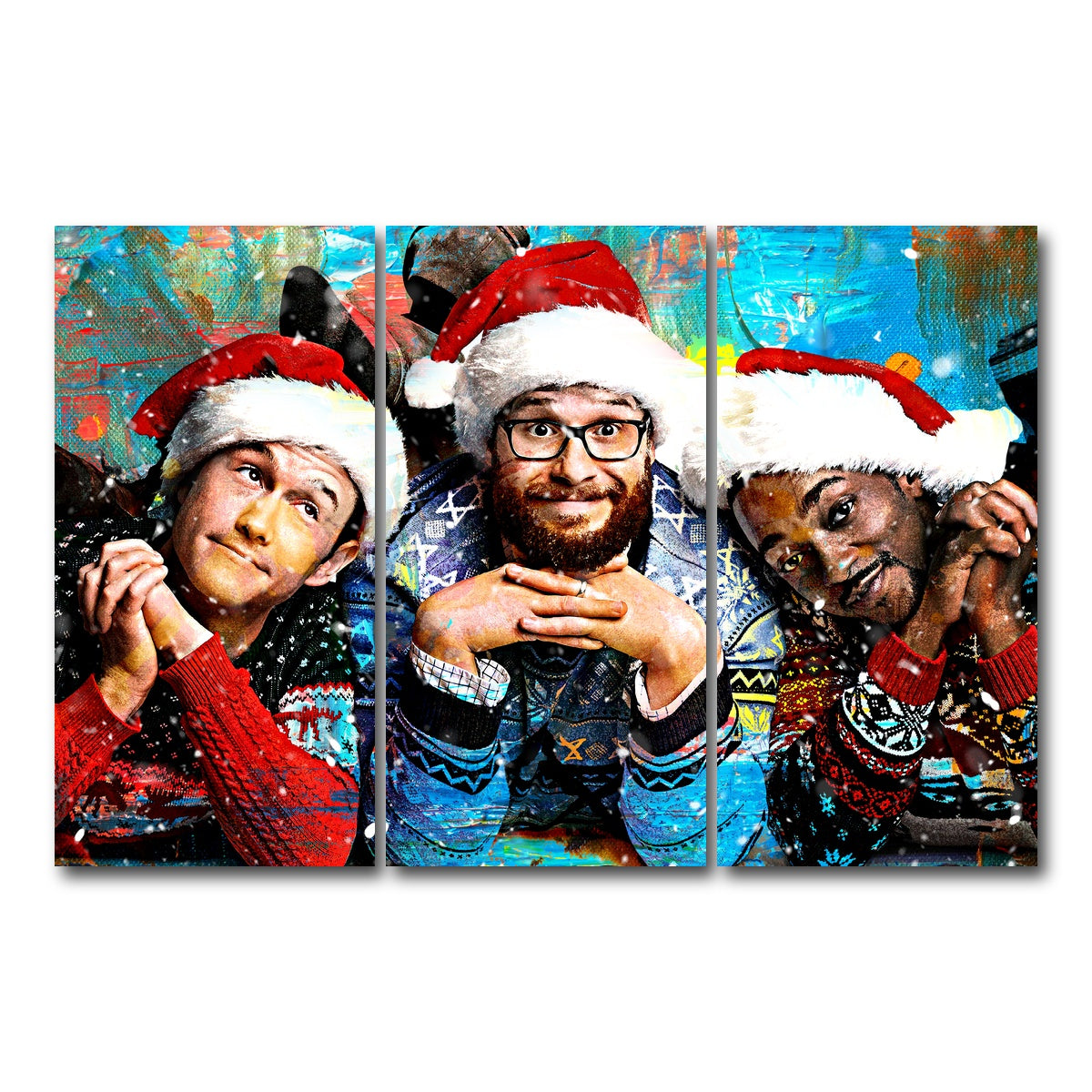 AUTO-MOCKUP WHITE | The Night Before | 3 Piece | Gallery Wrap Canvas | group=12x24