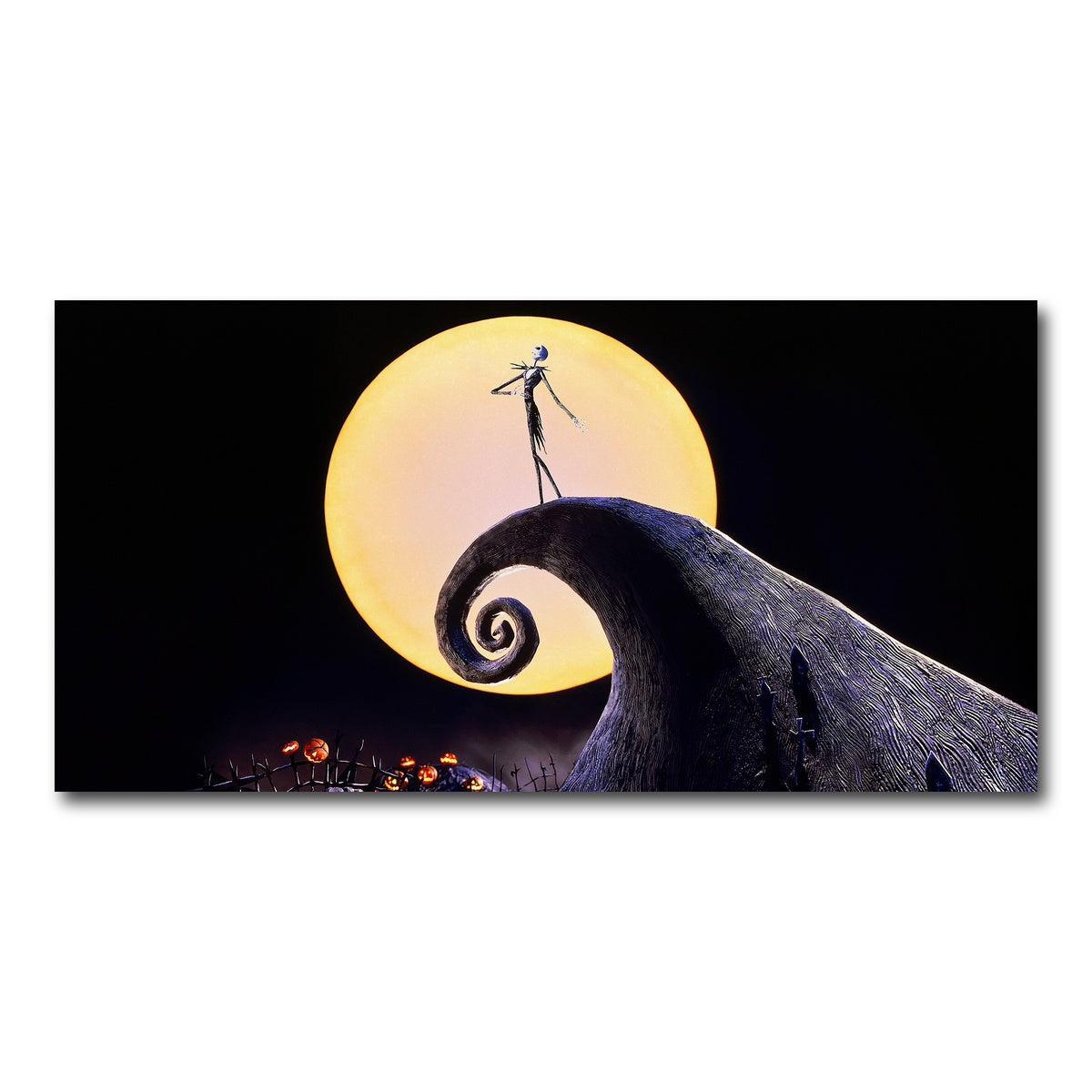 AUTO-MOCKUP WHITE | The Nightmare Before Christmas | 1 Piece | Gallery Wrap Canvas | group=2x1