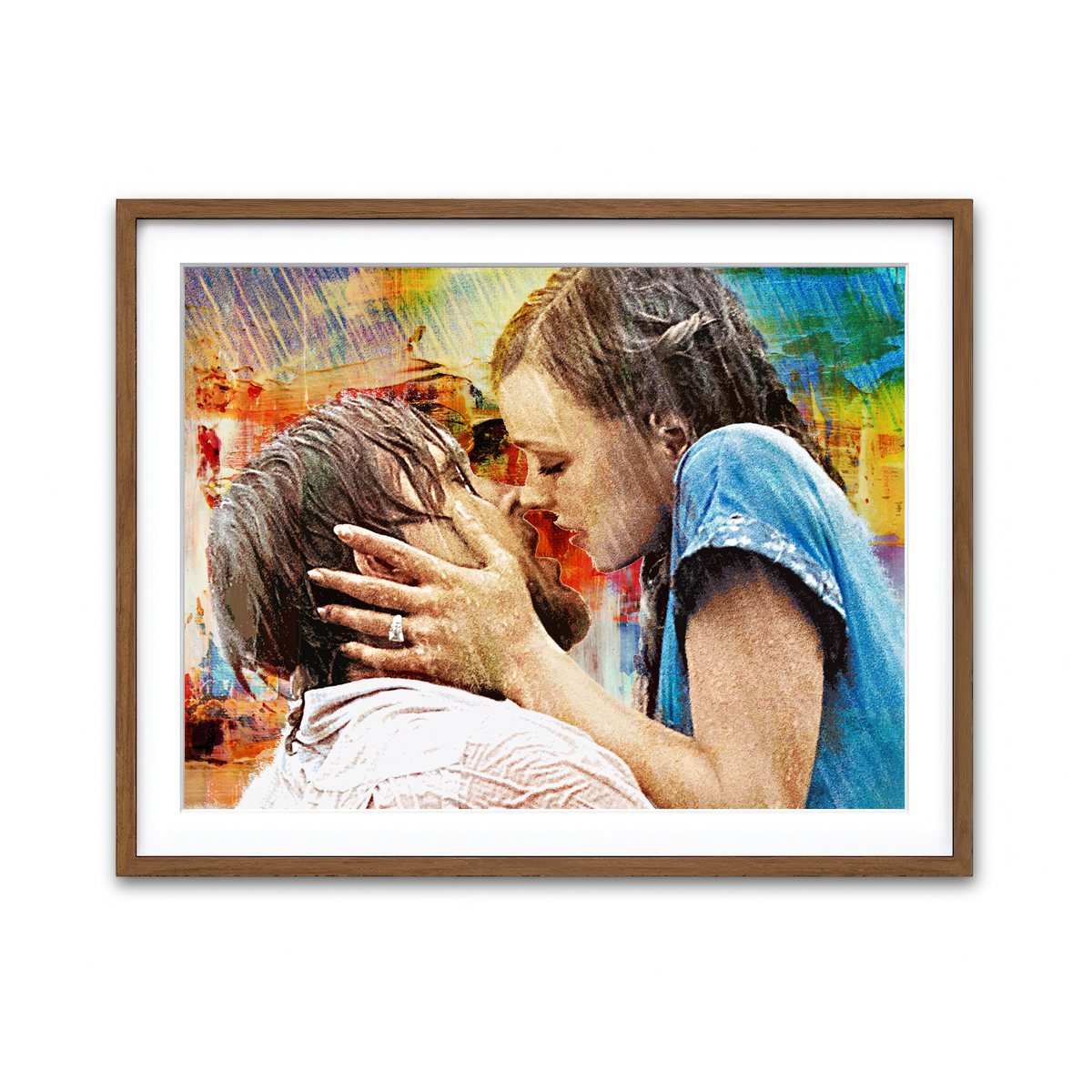 Framed Print 4x3 Walnut