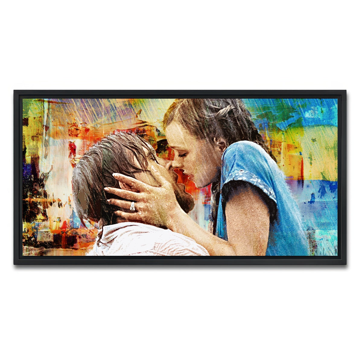 AUTO-MOCKUP WHITE | The Notebook | 1 Piece | Black Framed Canvas | group=2x1